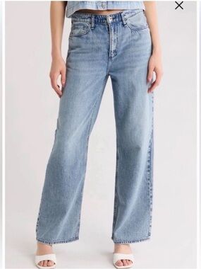 rag & bone Cloud Lori High Rise Full Length Jean